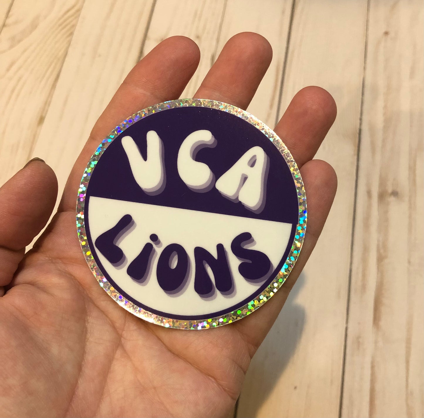 VCA Lions sticker