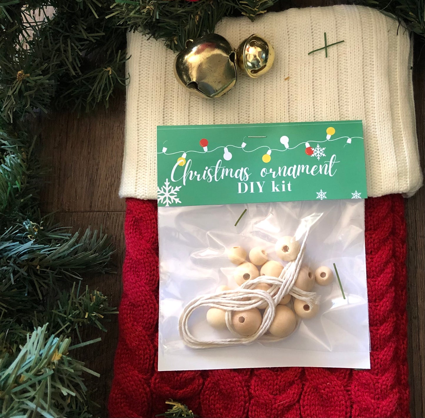 Yes you can! Family Christmas bead craft