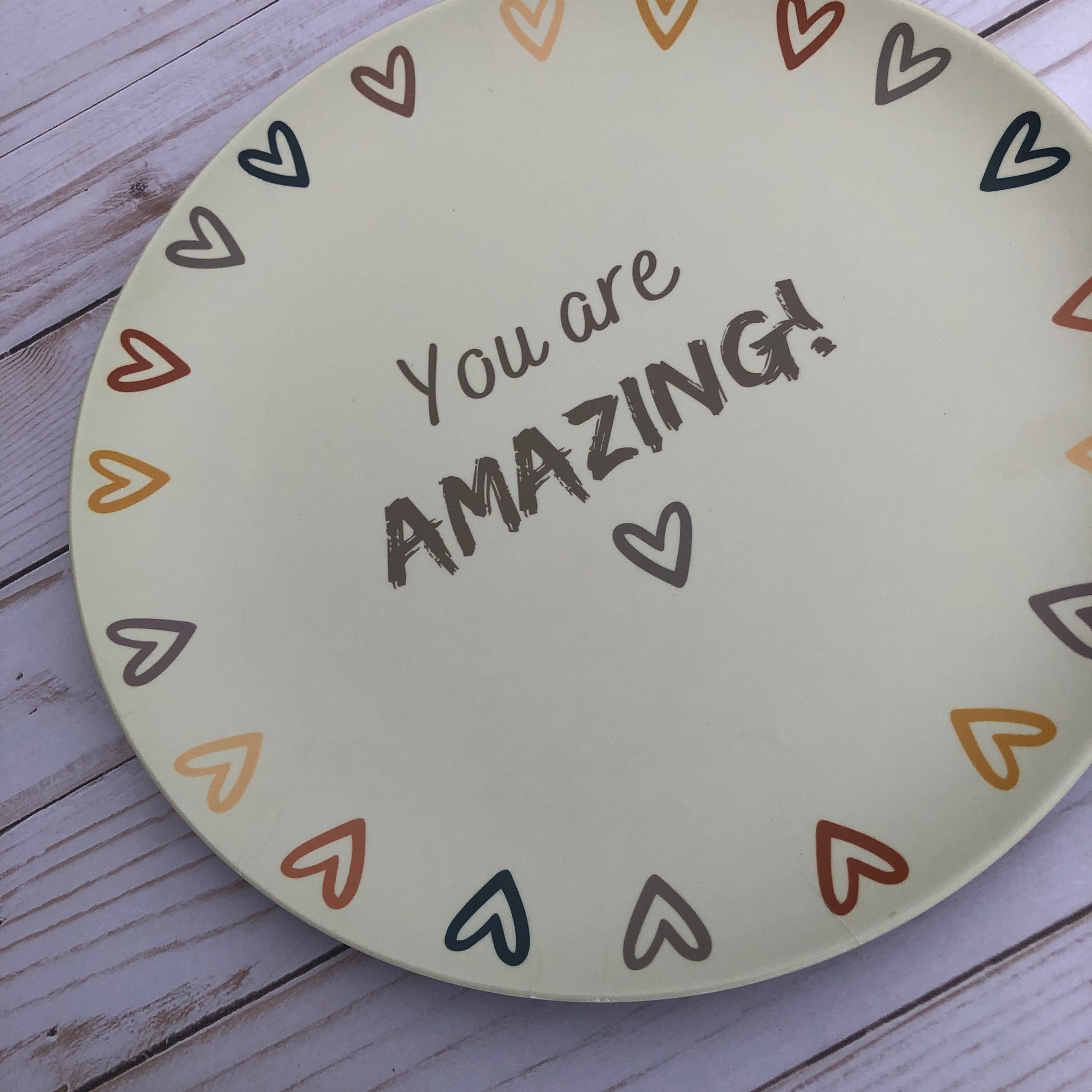 neutral color special plate