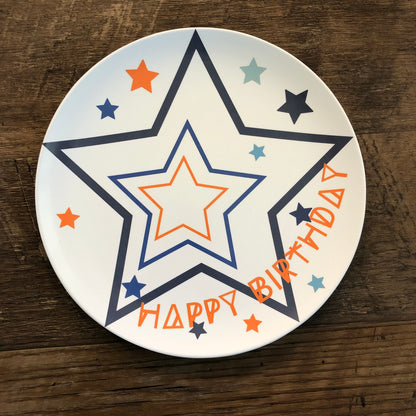 Superstar Birthday Plate