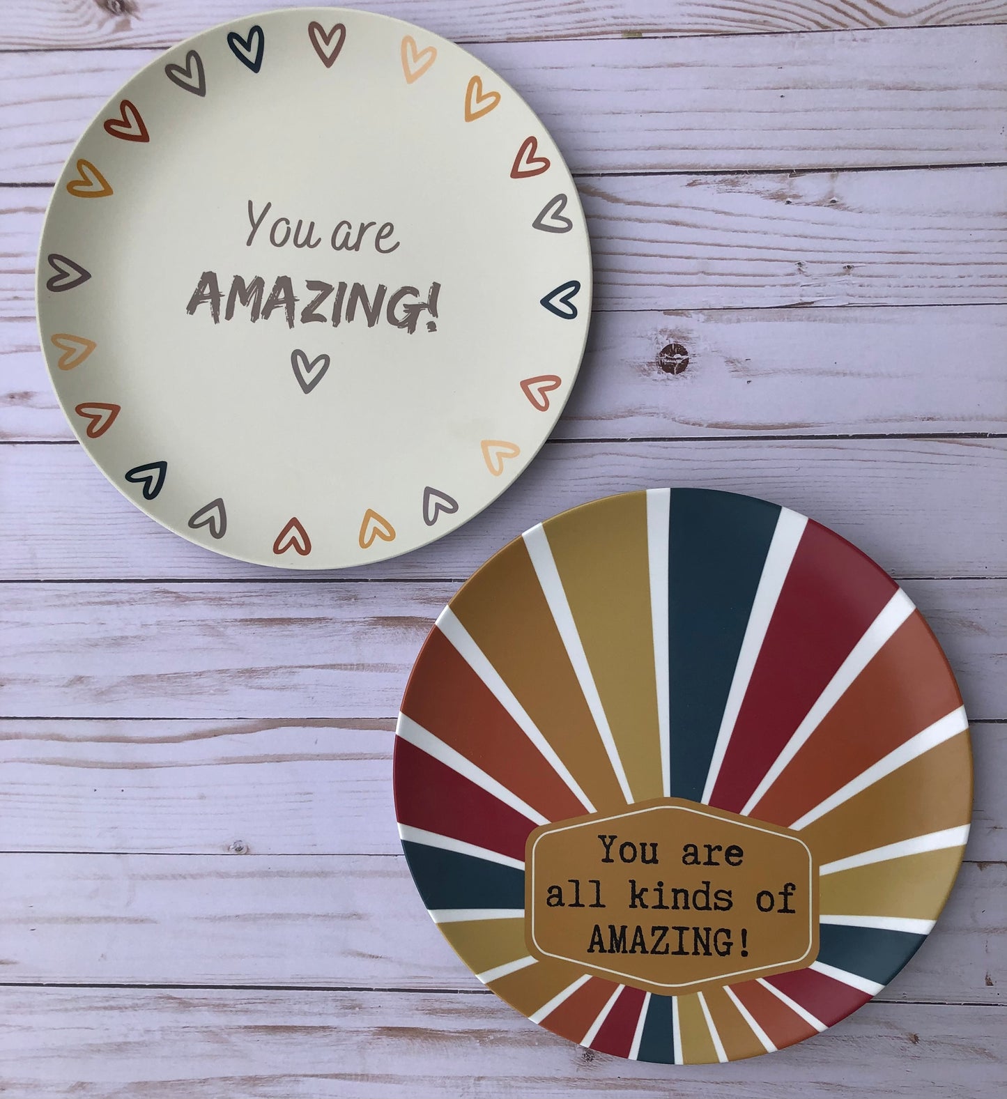 amazing special day plates retro