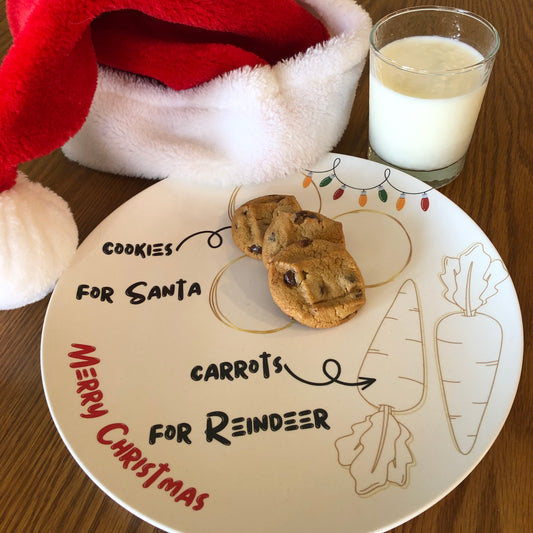 Santa Eats and Reindeer Treats Snack Plate