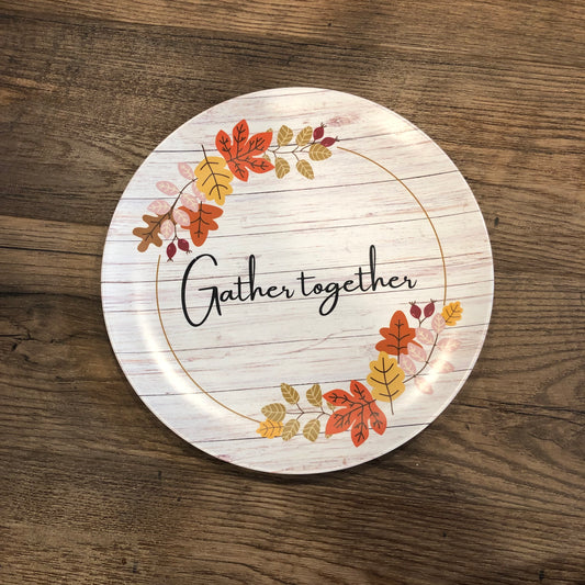 Gather together plate