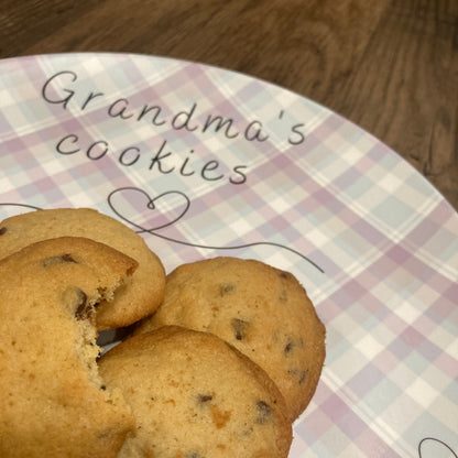 Grandma cookie plate