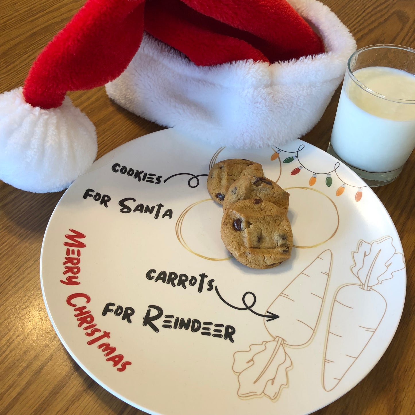 Santa Eats and Reindeer Treats Snack Plate