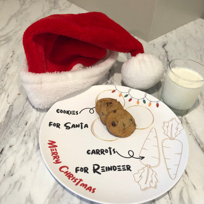 Santa Eats and Reindeer Treats Snack Plate