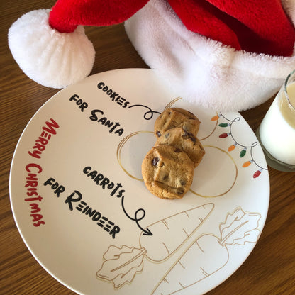 Santa Eats and Reindeer Treats Snack Plate