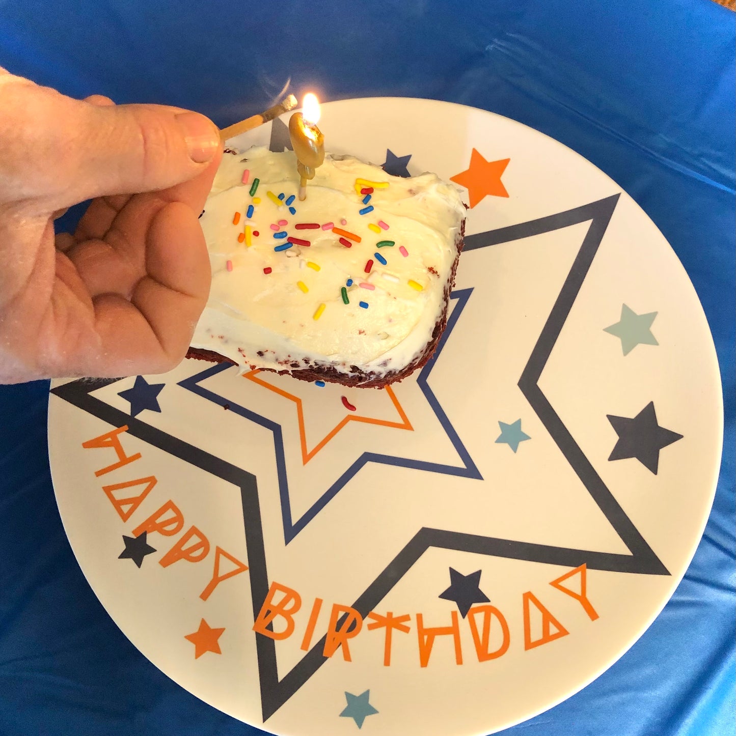 Superstar Birthday Plate