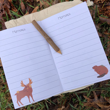 Kids Camping Journal and Activity Bag